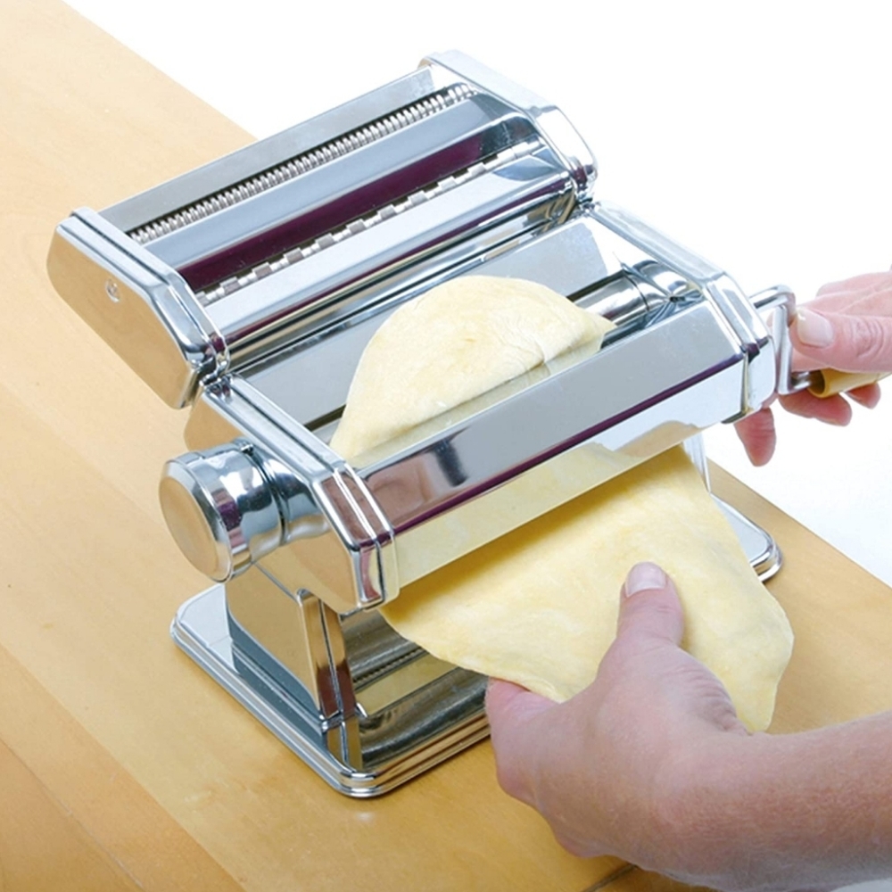 Host Pick! Pasta Roller with Spaghetti and Fettucini Attachment - Picture 3 of 12